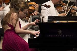 World Piano Competition Gold winner Marianna Prjevalskaya of Spain. Courtesy of Enquirer Media.