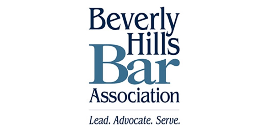 Beverly Hills Bar Association logo.